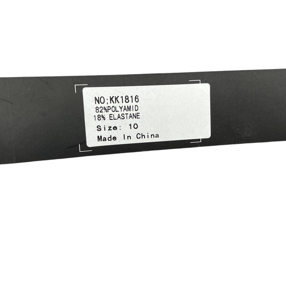 Keeprone 10 Black NEW w/ Tags Pants Polyamide/ Elastine - Picture 5 of 5